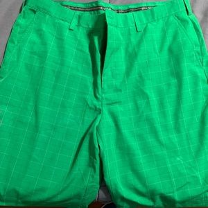 Izod Green Golf shorts